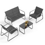 طقم كراسي مع طاولة للحدائق - 8