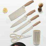 مجموعة سكاكين ستانلس مع حامل - 5