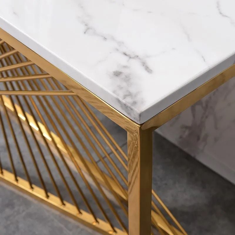 B Marble Entrance Table product thumbnail 11