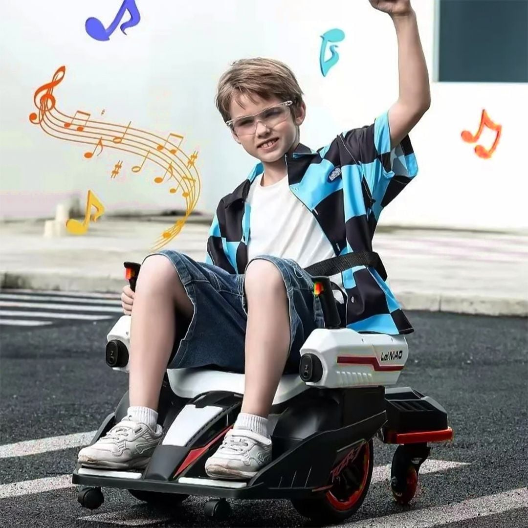 Electric Ride-On Car for Kids with Soap Bubbles product thumbnail 4