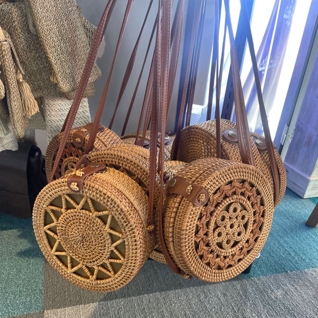 Handmade Rattan Shoulder Bag product thumbnail 2