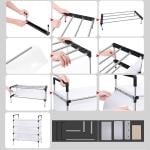 رفوف أحذية بلاستيكية - 15