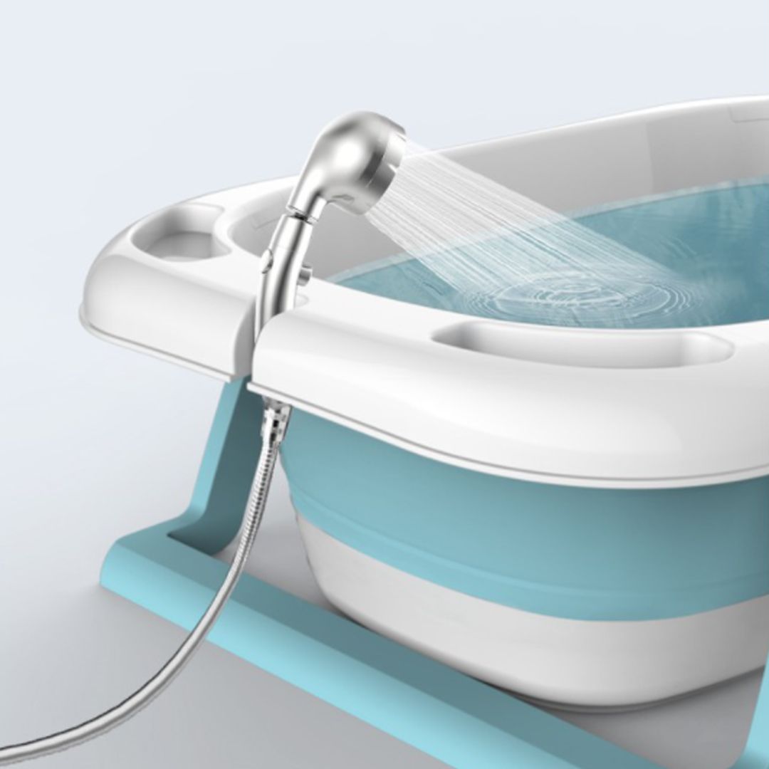 Baby Folding Bathtub with Thermometer product thumbnail 5