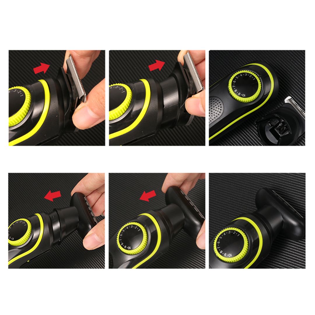 ماكينة قص وتشذيب الشعر للرجال	 - 9