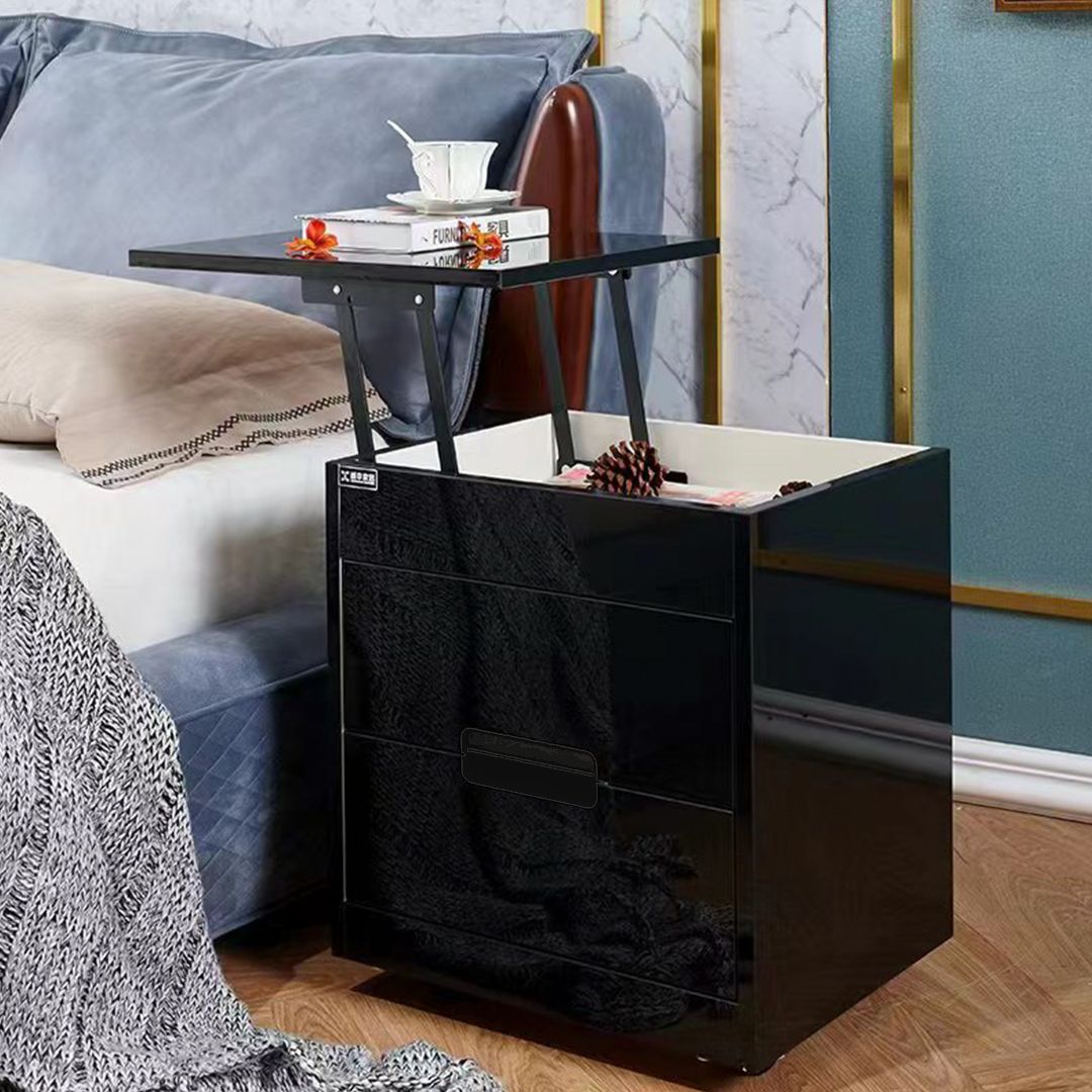 طاولة سرير جانبية بسطح متحرك - 14