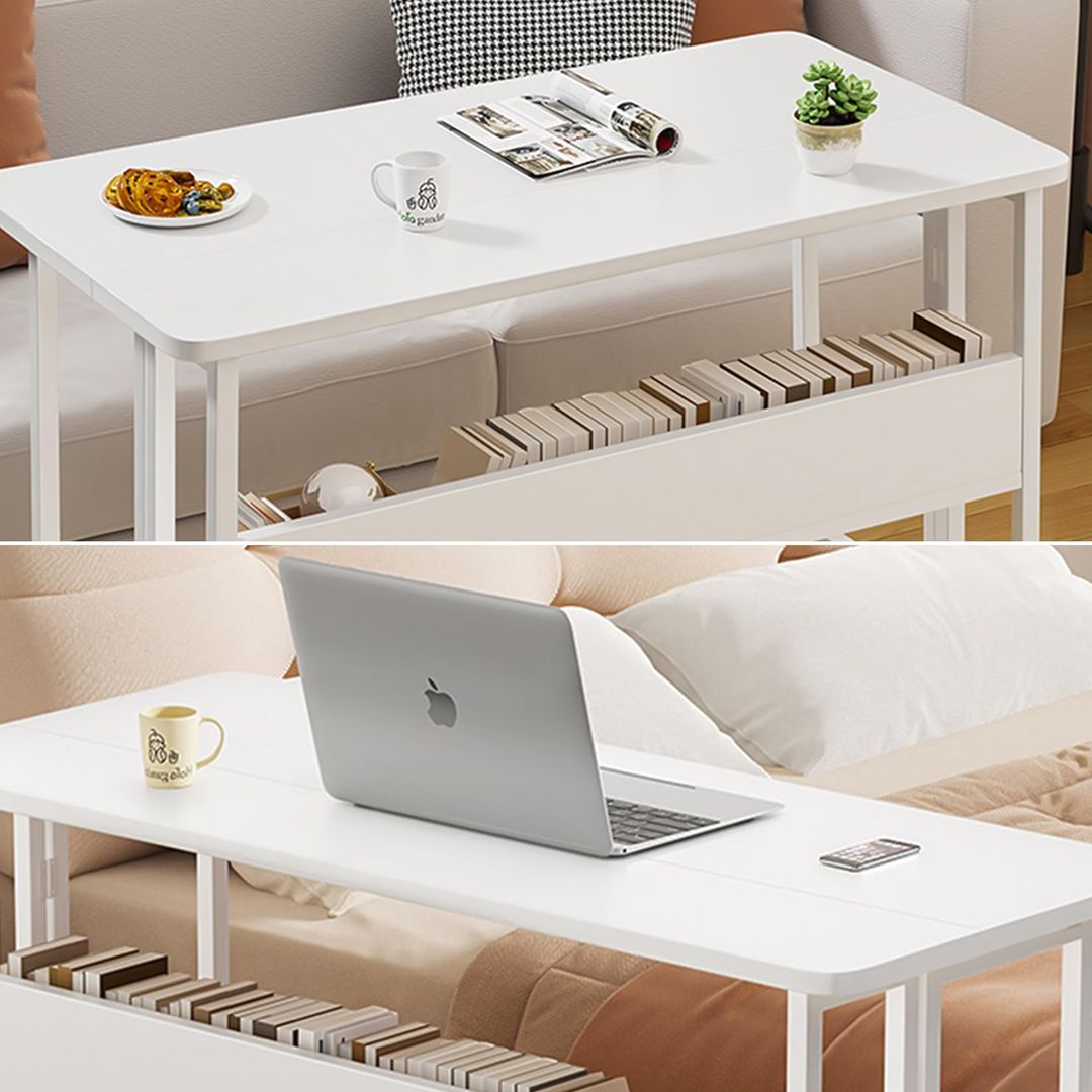 طاولة مكتب موفرة للمساحة بعجلات - 9