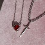 Couple Heart Sword Set - 9