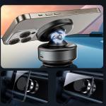 حامل موبايل مغناطيسي مع قاعدة دوارة - 7