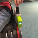 كرسي قيادة كهربائي للأطفال مع إضاءة ليزر تفاعلية - 4