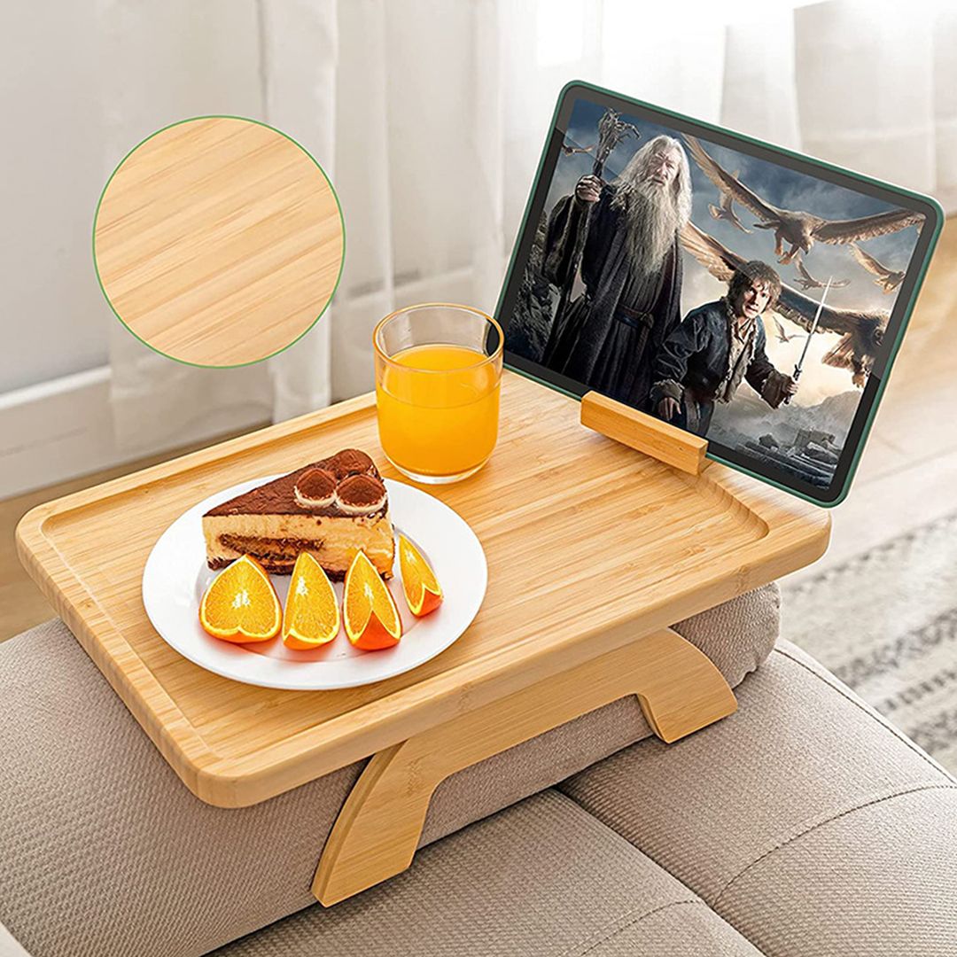 Foldable Food Tray With Phone Holder product thumbnail 3