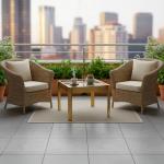 طاولة ديكور مربعة بتصميم ساعة تروس ذهبية - 13