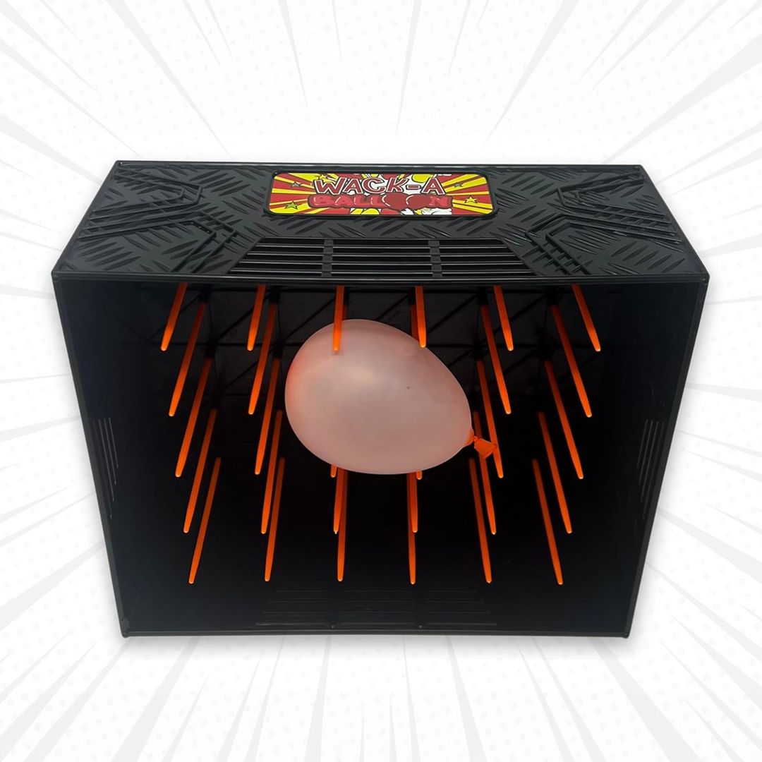 لعبة صندوق البالونات مع مطرقة - 6