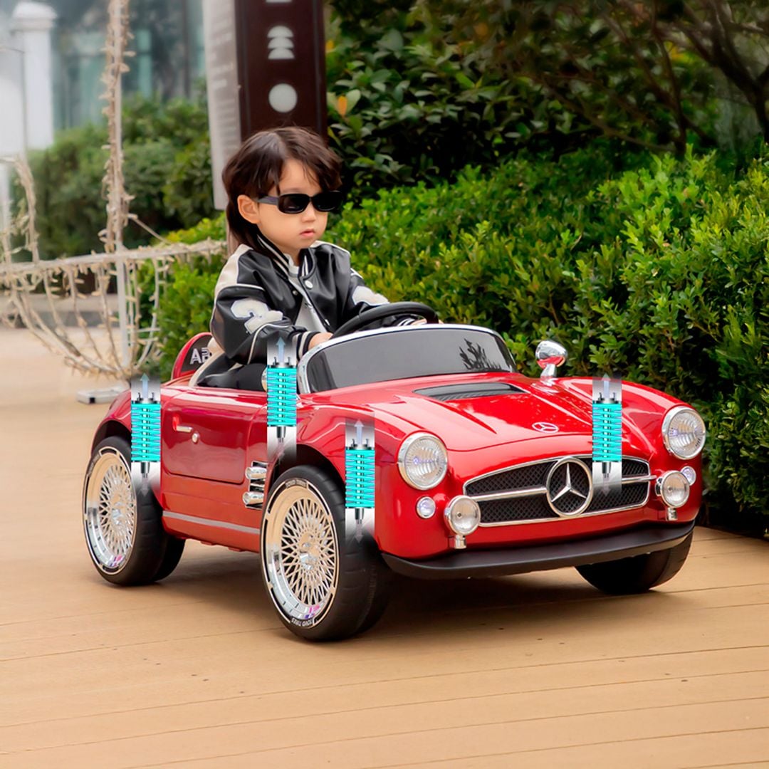 سيارة مرسيدس بنز 300SL الكلاسيكية للأطفال - 7