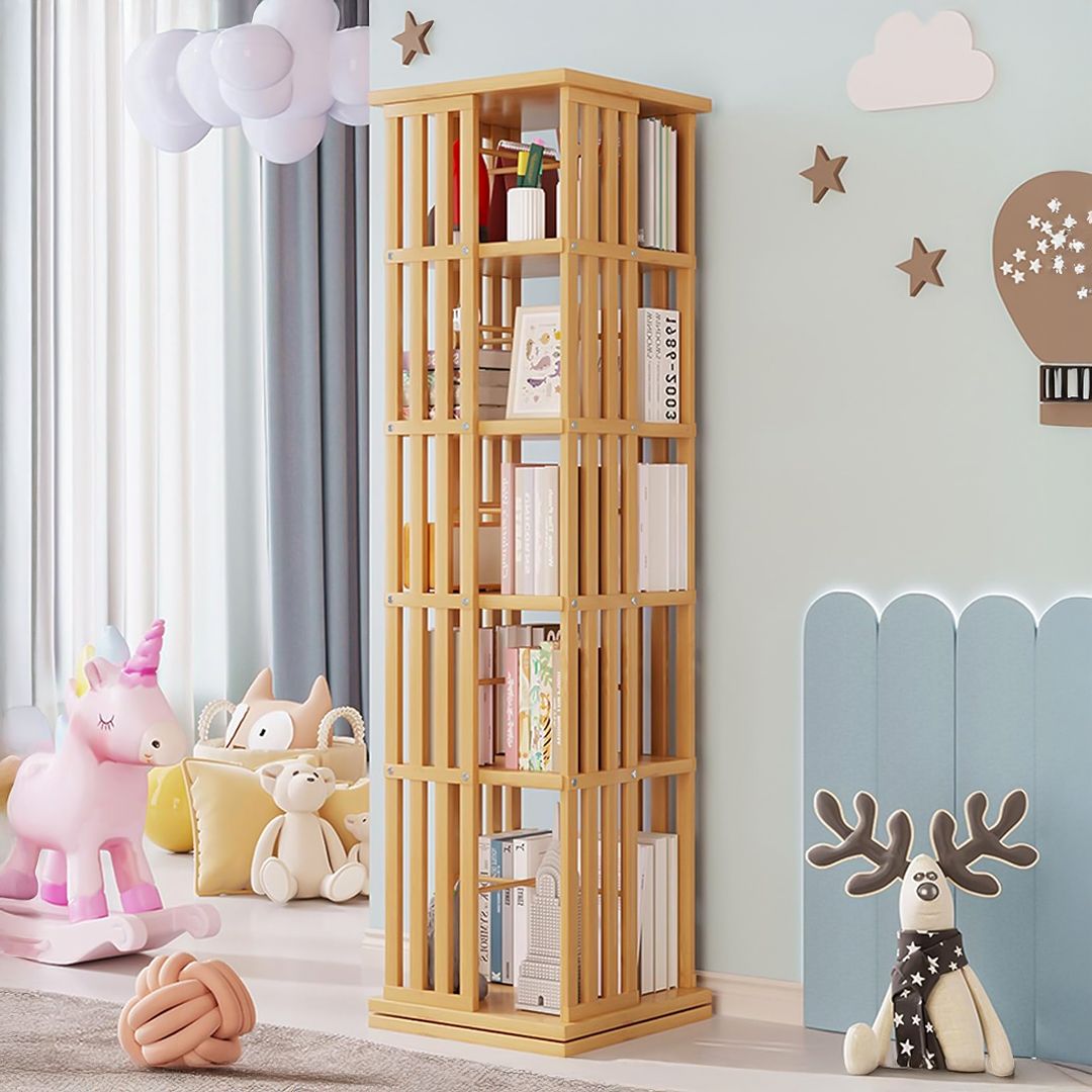 Rotating Bamboo Bookshelf product thumbnail 12