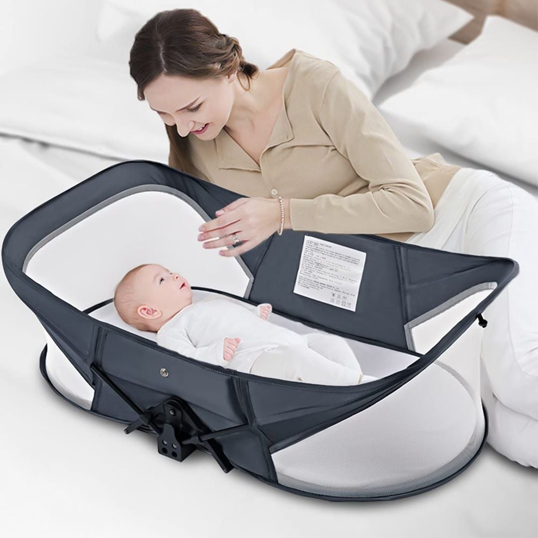 Portable Baby Bed with Mosquito Net product thumbnail 5