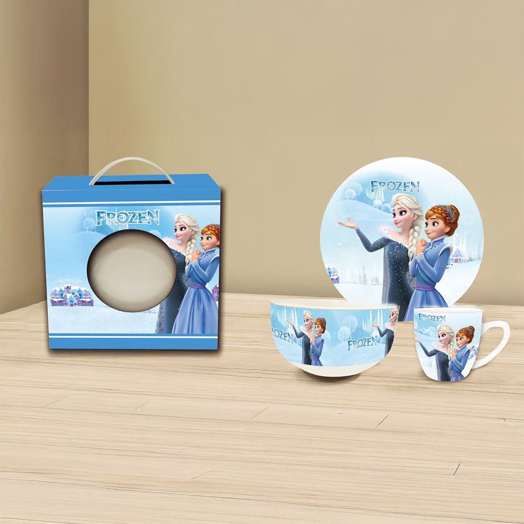 أدوات طعام للأطفال بتصميم Frozen - 5