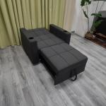 أريكة و سرير بتصميم عصري مع حاملات للأكواب - 13