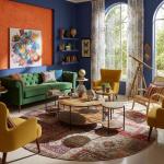 طقم طاولات خشبي مزدوج بلمسات بامبو 5 قطع - 14