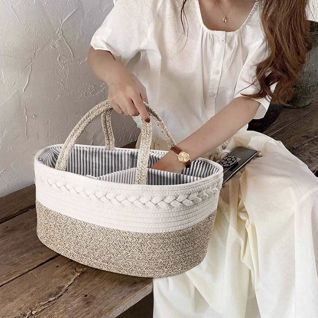 Baby Diaper Organizer Basket product thumbnail 11