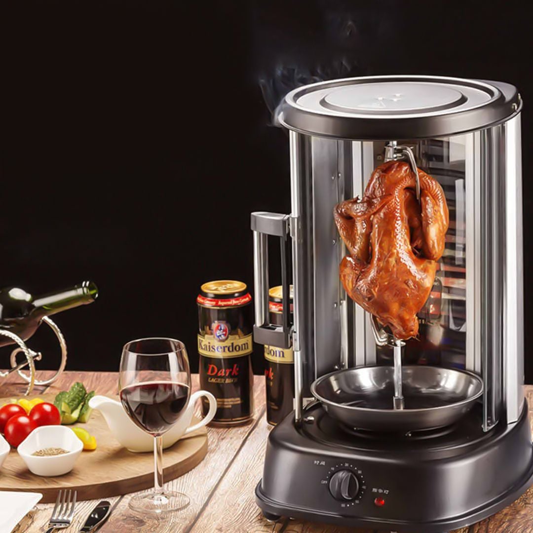 سيخ صنع الشاورما والدجاج المحمر - 3