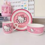 أدوات طعام للأطفال بتصميم Hello Kitty - 2