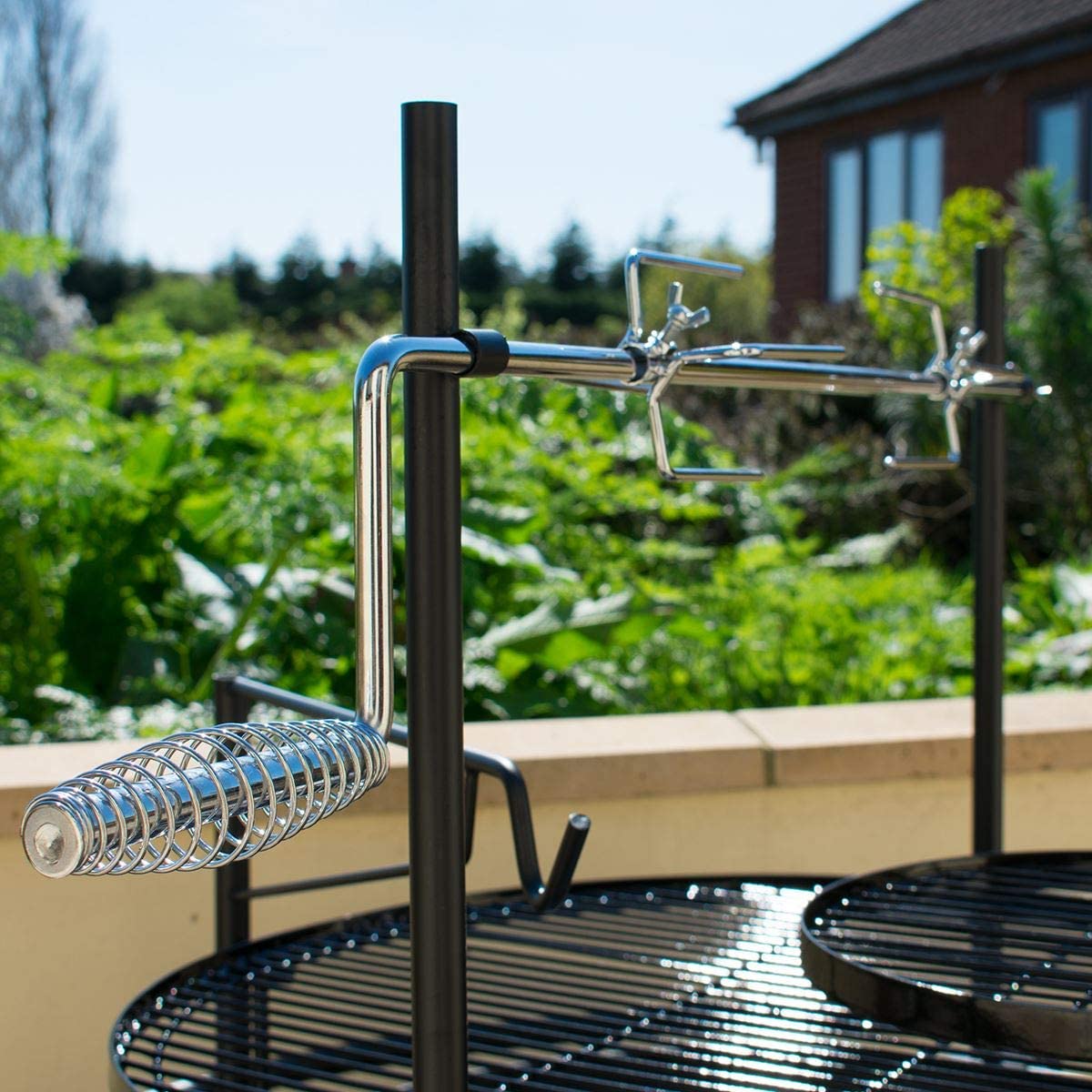 Wood Fire Pit And BBQ Charcoal Grill product thumbnail 18