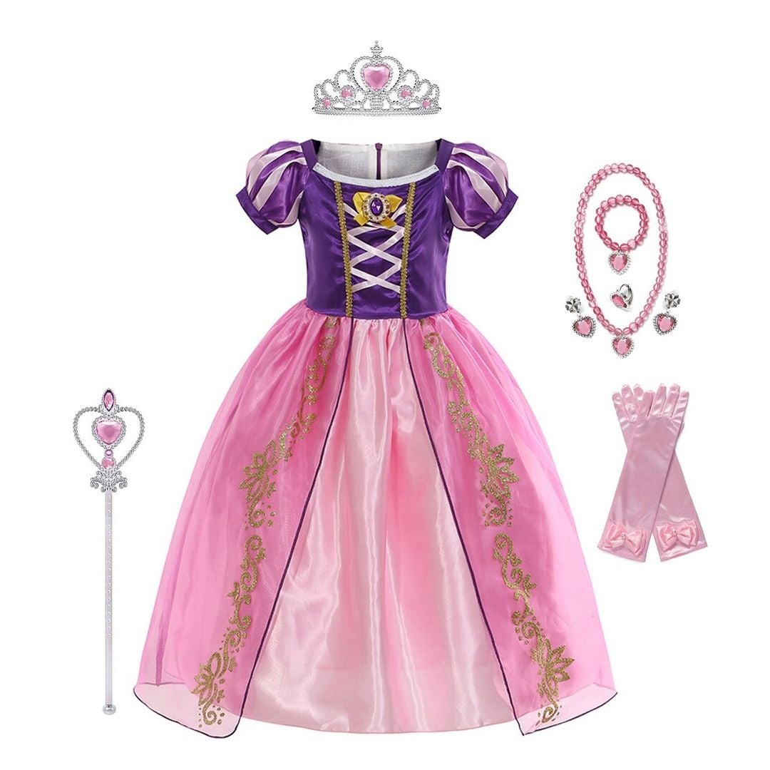 Rapunzel Costume for Kids product thumbnail 11