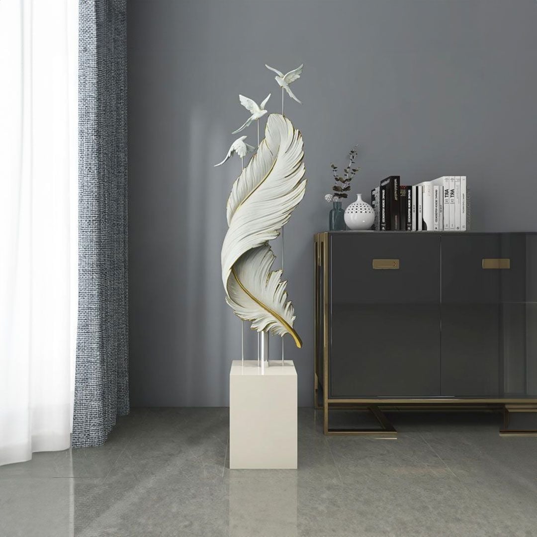 Feather Decor Statue With Bluetooth product thumbnail 13