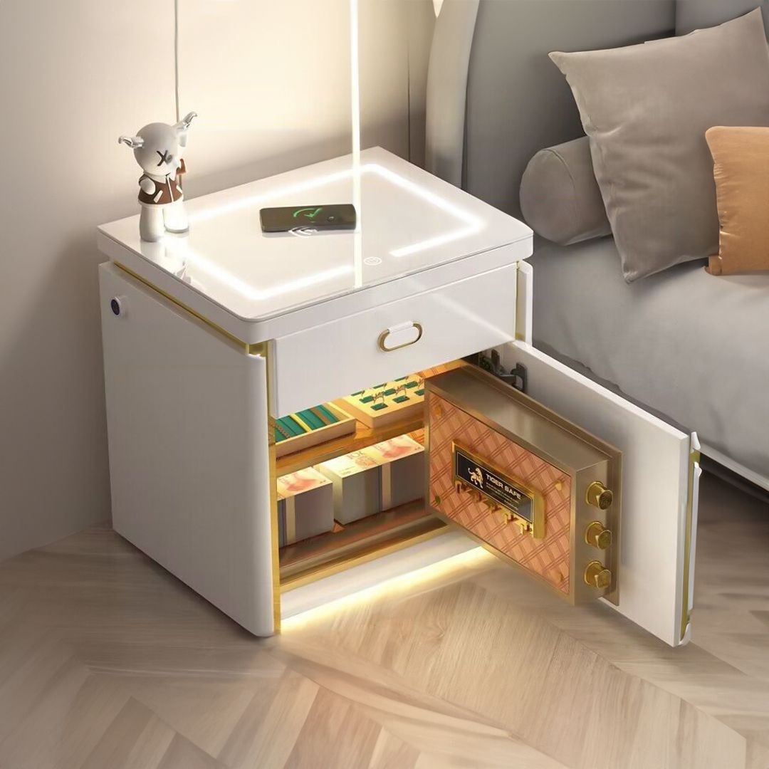 Modern Bedside Table With Locker product thumbnail 17