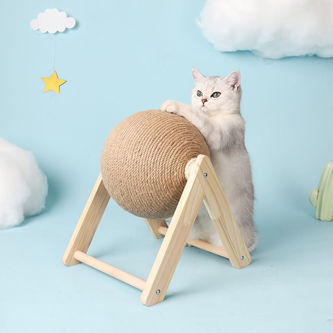 Kitten Sisal Rope Ball Toy product thumbnail 4