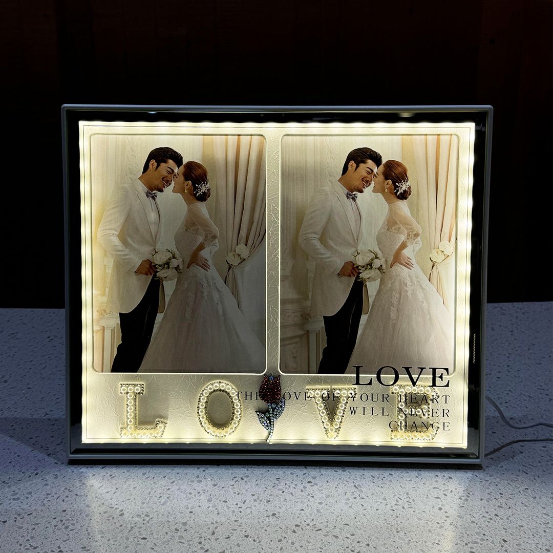 Double Illuminated Photo Frame - 25 cm product thumbnail 9