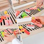 عدة ومنقل الشواء الخشبي للأطفال - 6