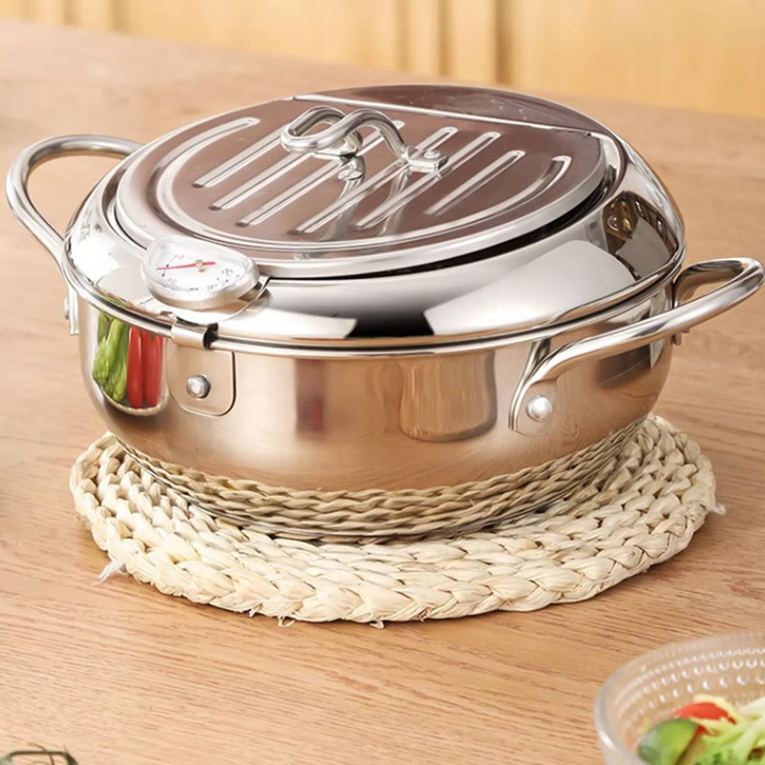 Stainless Steel Deep Frying Pot product thumbnail 2