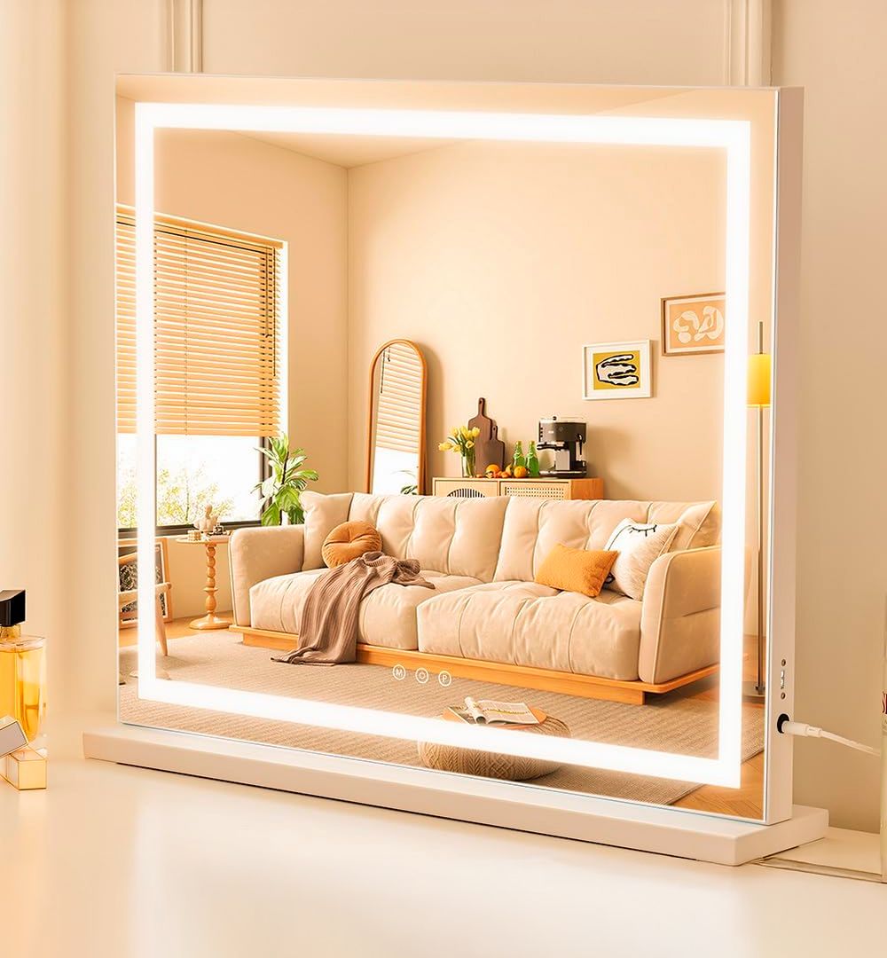 مرآة تسريحة مضيئة - 12