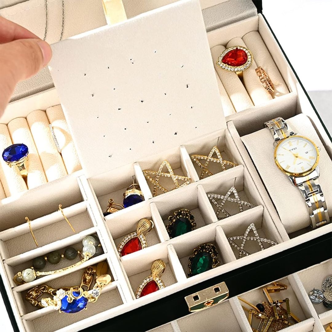 Three-Layer Retro Jewelry Box product thumbnail 7