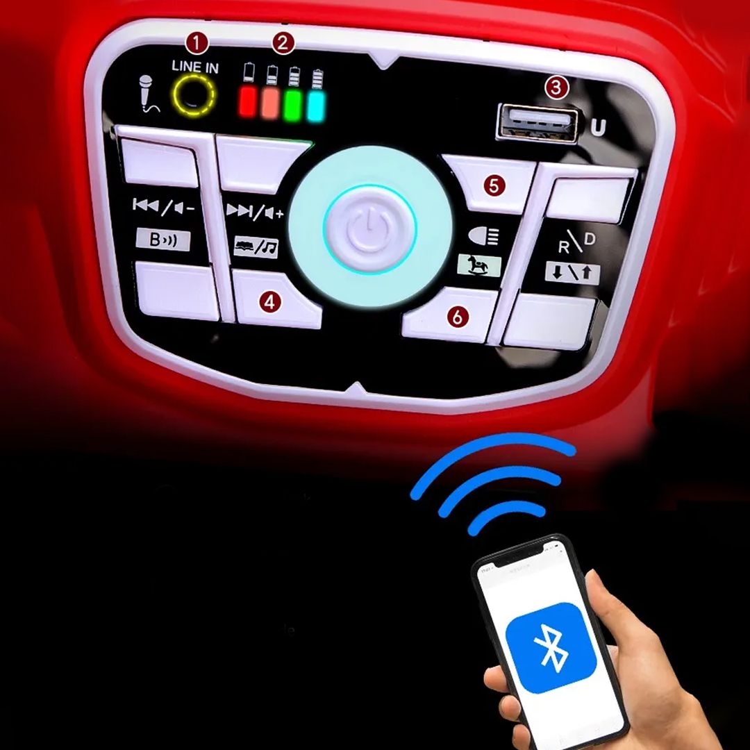 سيارة كهربائية كلاسيكية للأطفال	 - 5