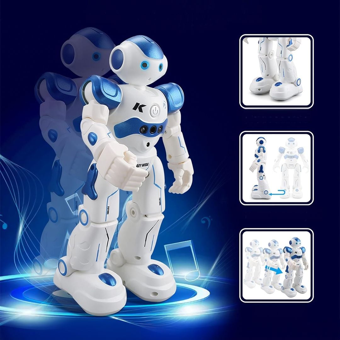 روبوت ذكي تفاعلي مع امكانية التحكم عن بُعد - 5