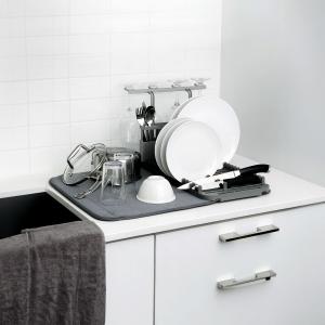 رف وبساط تجفيف الأطباق - 5