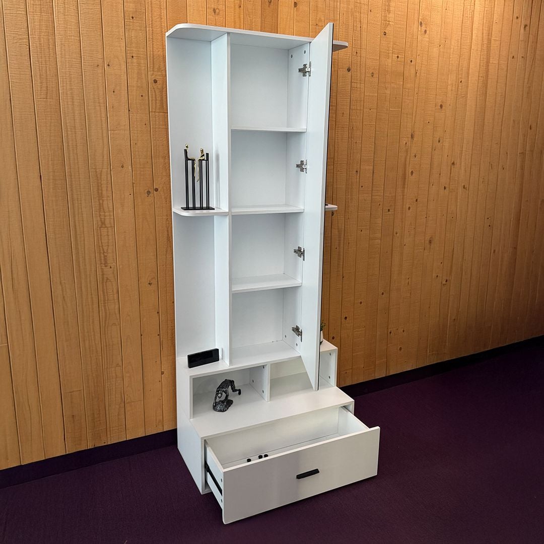 خزانة مع مرآة للمدخل - 4