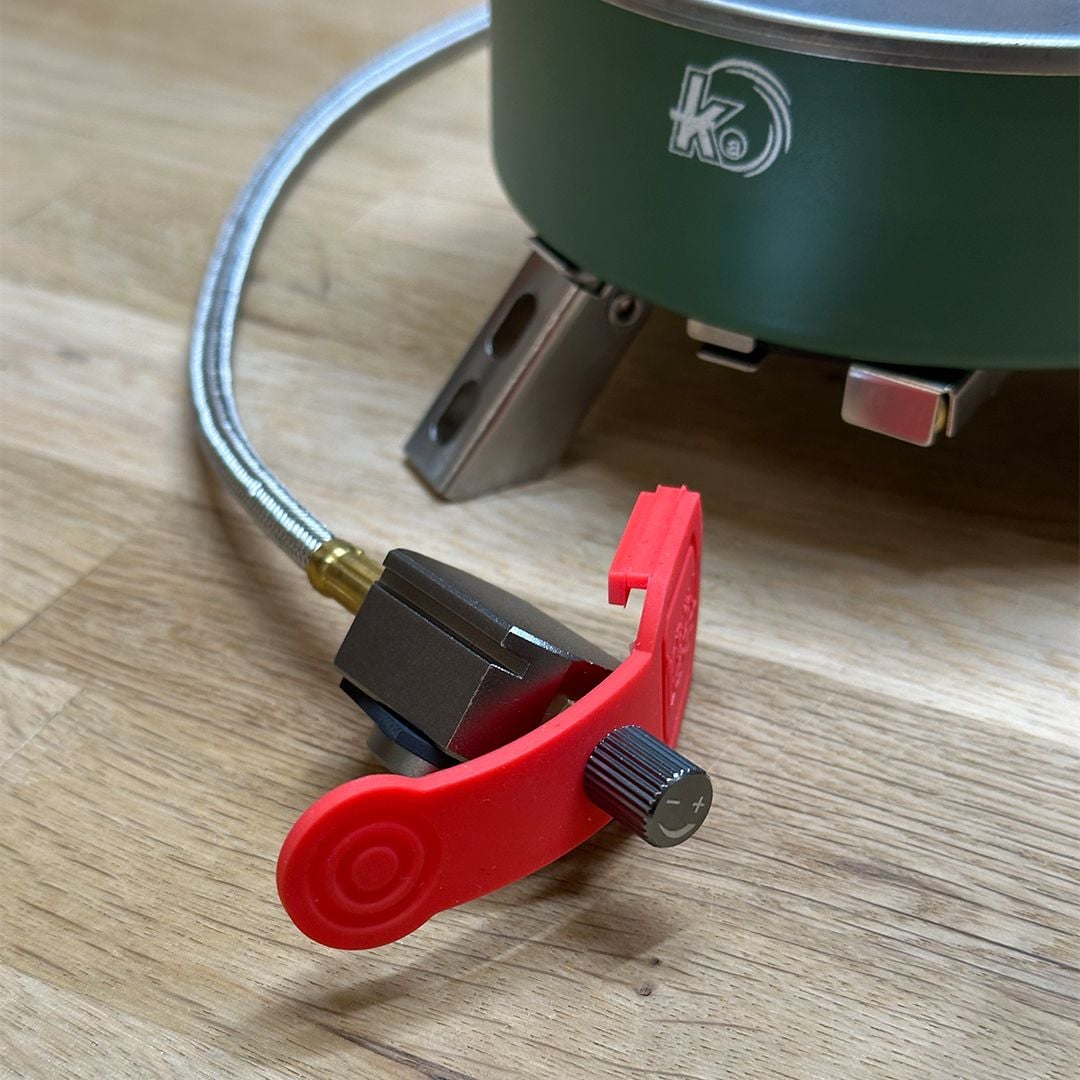 موقد الغاز بخمس شعلات للتخييم - 6