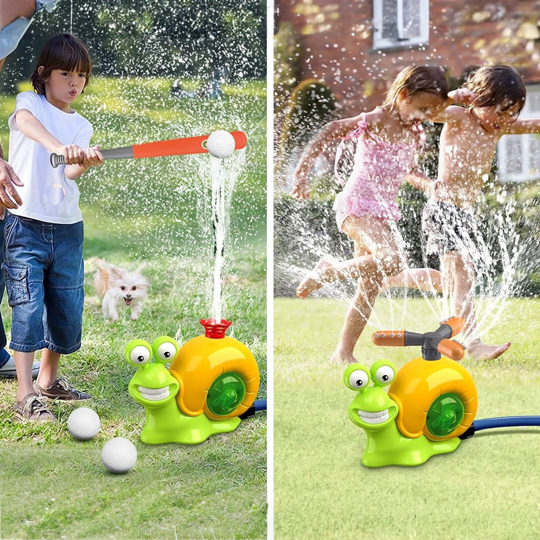 لعبة مرشات الحلزون وكرات البيسبول - 6