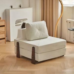 كرسي و سرير أرضي بأرجل خشبية - 2