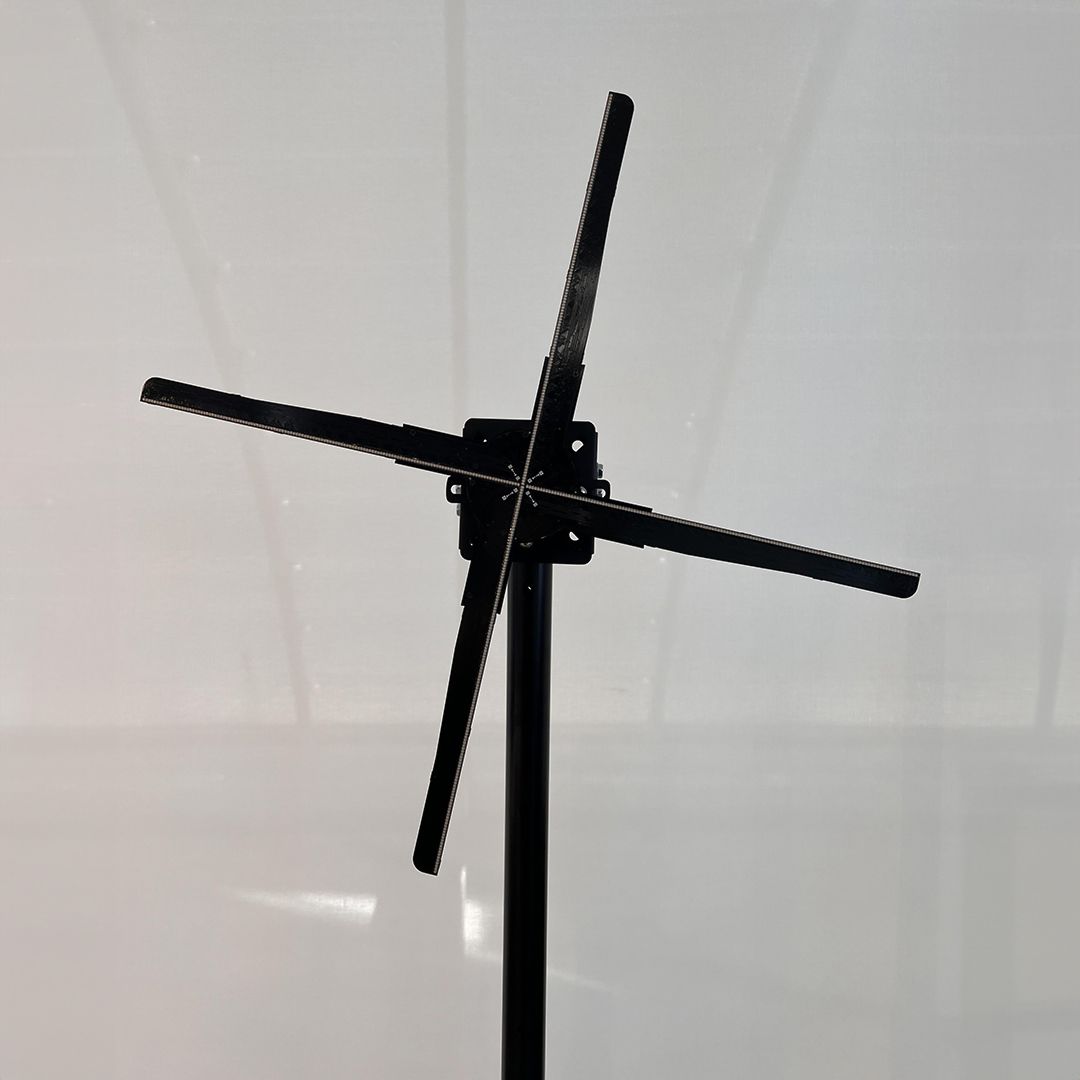 جهاز عرض هولوجرام 52 سم مع ستاند - 11