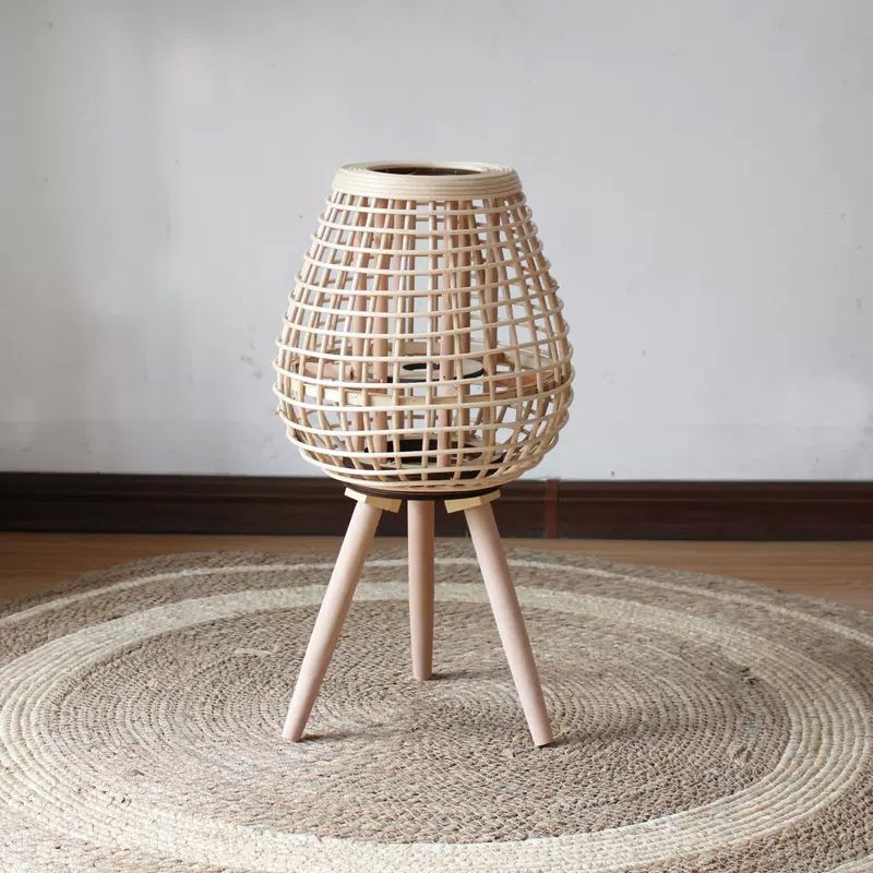 فانوس الشموع بتصميم ريفي - 52 سم - 5