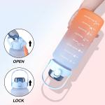 زجاجة ماء 2 لتر مع حمالة كتف - 6