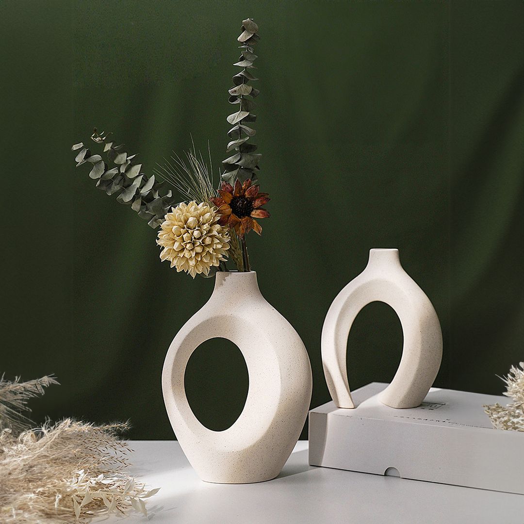 Ceramic Vase with Interlocking Design product thumbnail 15