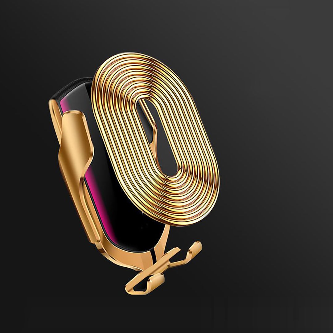 Gold Sensor Car Wireless Charger product thumbnail 12