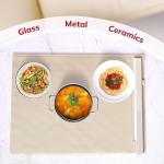 لوح تسخين الطعام السيليكون القابل للطي - 8