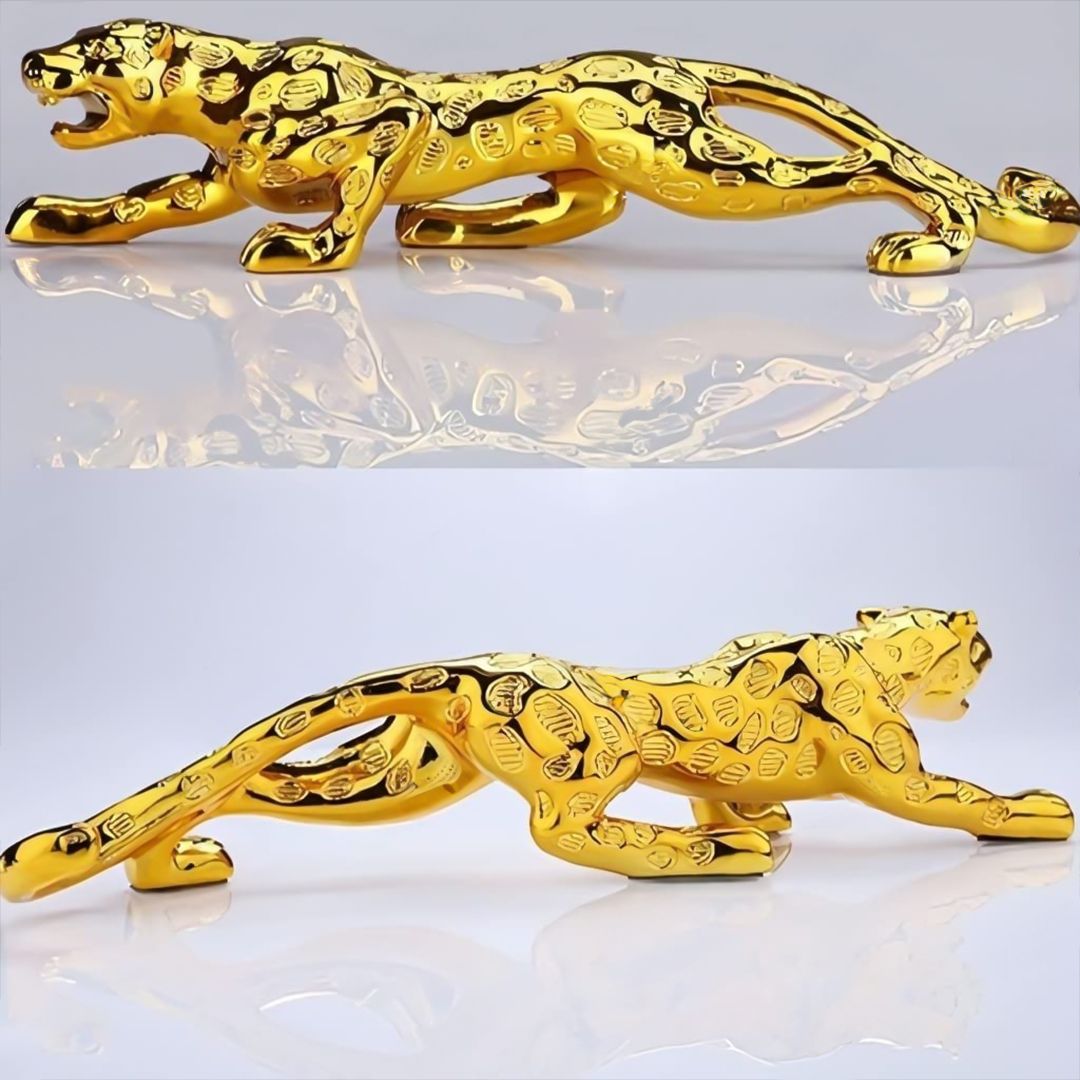 Golden Statue In The Shape Of A Leopard product thumbnail 12