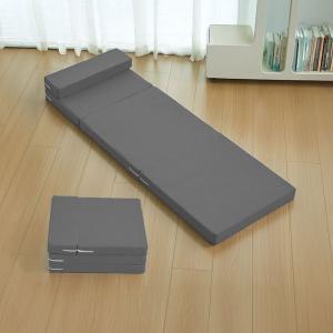 مرتبة نوم قابلة للطي مع وسادة مدمجة